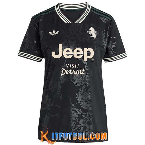 Nueva Camisetas De Futbol Juventus Mujer Tercera 2025/2026