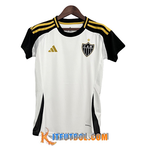Nueva Camisetas De Futbol Atletico Mineiro Mujer Segunda 2025/2026