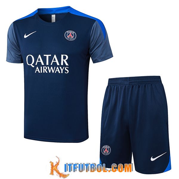 Camiseta Entrenamiento PSG azul real 2025/2026 -02