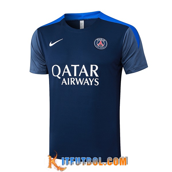 Camiseta Entrenamiento PSG azul real 2025/2026 -02