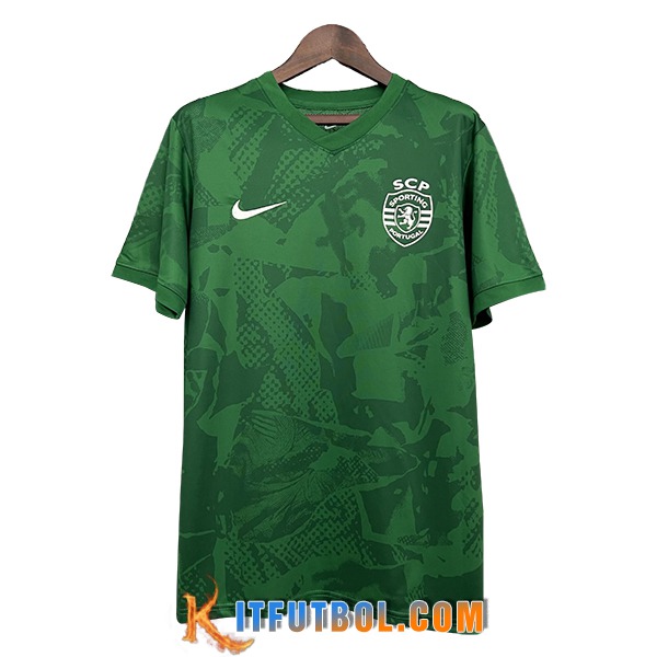 Camiseta Entrenamiento Sporting Lisbon Verde 2025/2026