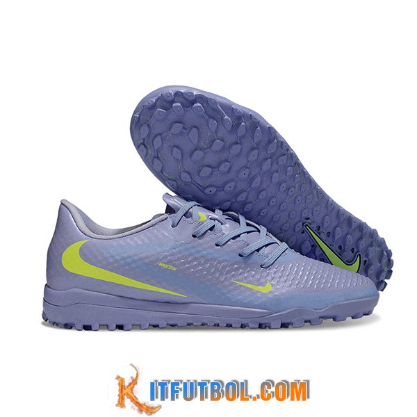 Nike Botas De Fútbol Phantom 6 Low Academy "Erling Haaland" Violeta/Verde