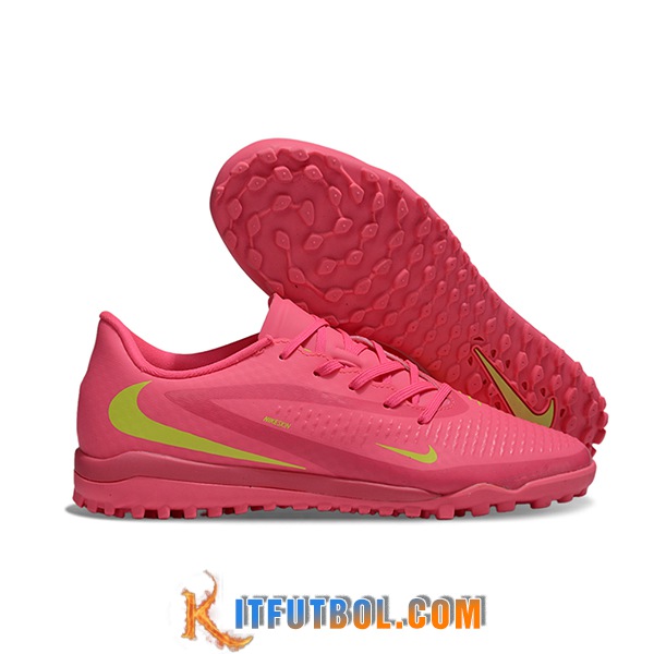 Nike Botas De Fútbol Phantom 6 Low Academy "Erling Haaland" Rosa/Verde