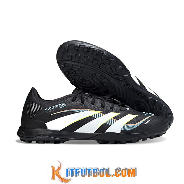 Adidas Botas De Fútbol PREDATOR 25 ELITE TF BOOTS Negro/Blanco