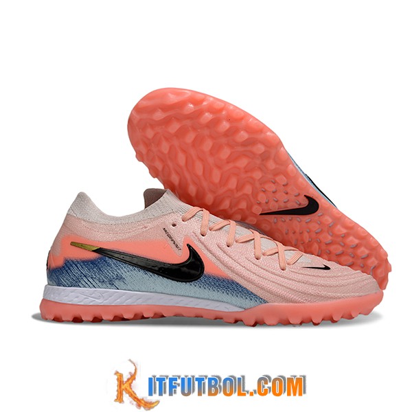 Nike Botas De Fútbol Phantom GX II EliteTF Naranja/Negro/Azul