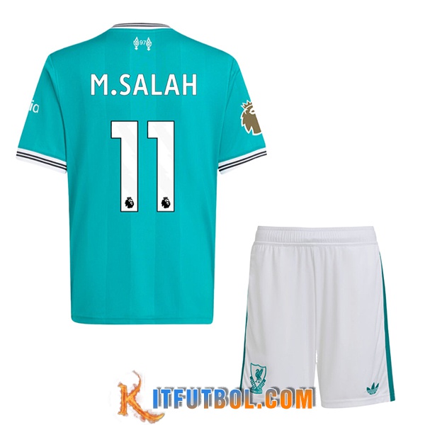 Camisetas De Futbol Liverpool (M.SALAH #11) Ninos 2025/2026 Tercera