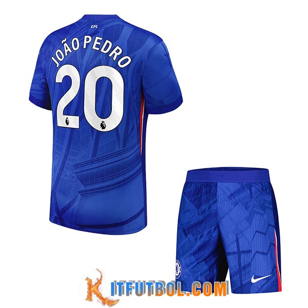 Camisetas De Futbol Chelsea (JOÃO PEDRO #20) Ninos 2025/2026 Primera