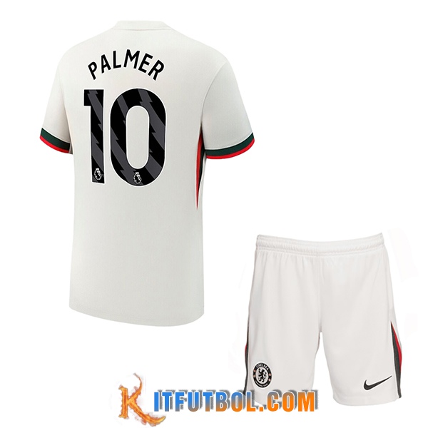 Camisetas De Futbol Chelsea (PALMER #10) Ninos 2025/2026 Segunda