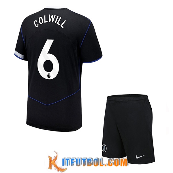 Camisetas De Futbol Chelsea (COLWILL #6) Ninos 2025/2026 Tercera