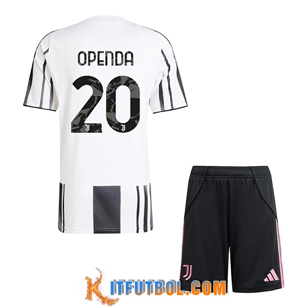 Camisetas De Futbol Juventus (OPENDA #20) Ninos 2025/2026 Primera
