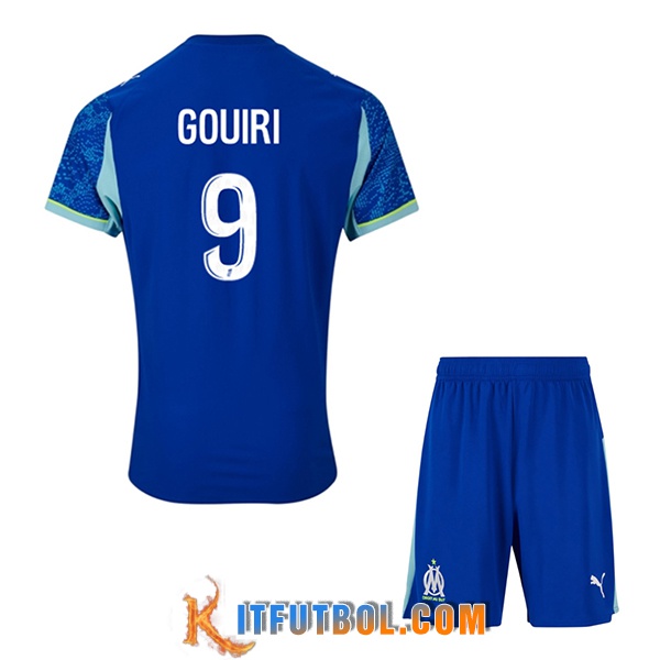 Camisetas De Futbol Marsella (GOUIRI #9) Ninos 2025/2026 Tercera