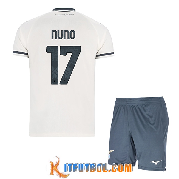 Camisetas De Futbol SS Lazio (NUNO #17) Ninos 2025/2026 Segunda