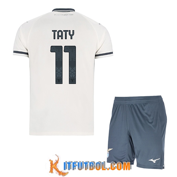 Camisetas De Futbol SS Lazio (TATY #11) Ninos 2025/2026 Segunda