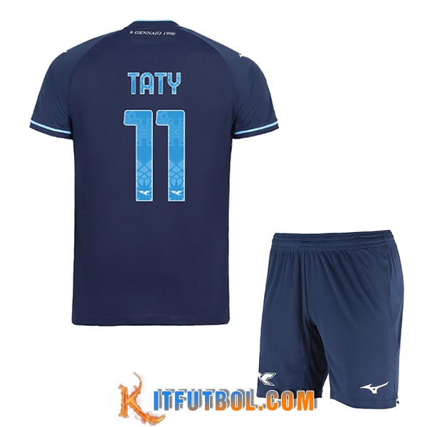 Camisetas De Futbol SS Lazio (TATY #11) Ninos 2025/2026 Tercera