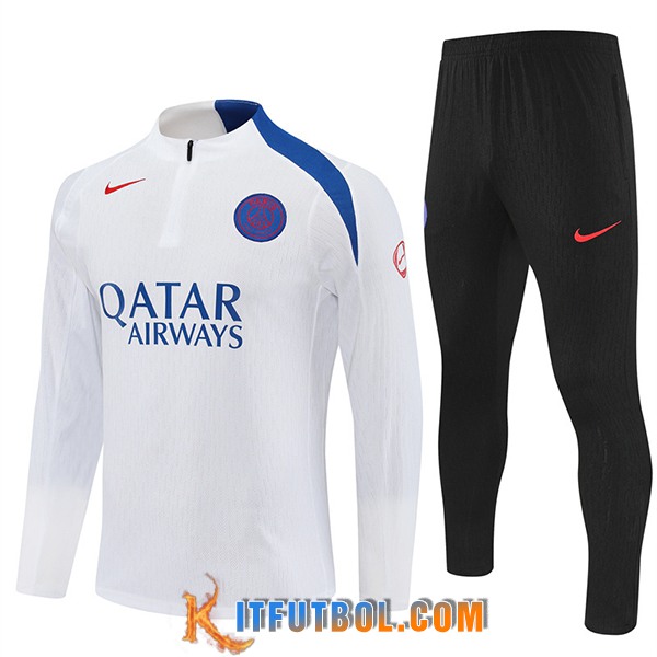 Chandal Equipos De Futbol PSG Blanco/Azul 2025/2026
