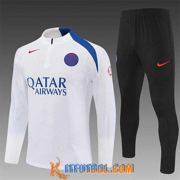Chandal Equipos De Futbol PSG Ninos Blanco/Azul 2025/2026