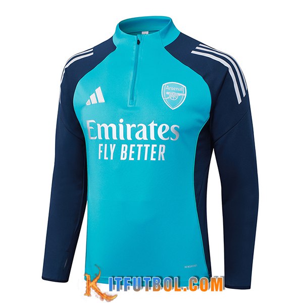 Sudadera De Entrenamiento Arsenal Azul 2025/2026