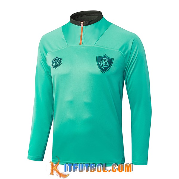 Sudadera De Entrenamiento Fluminense Verde/Marrón 2025/2026