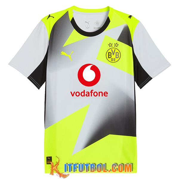 Nueva Camisetas De Futbol Dortmund Segunda 2025/2026