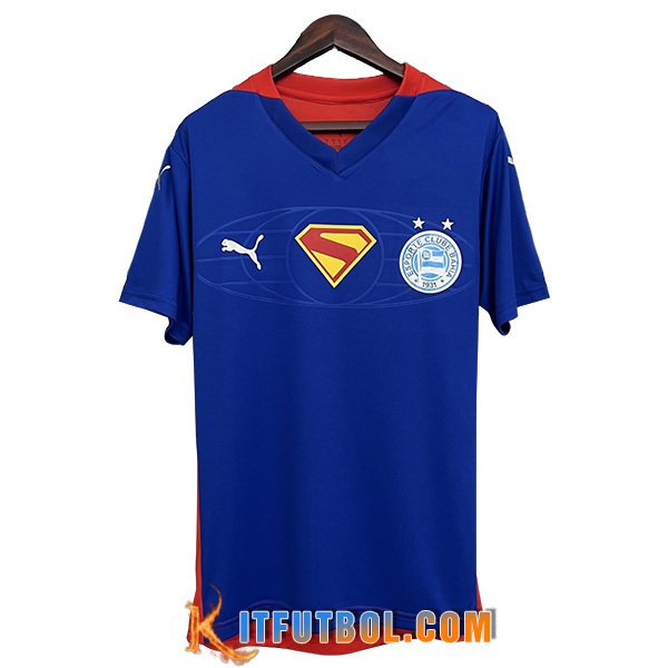 Camisetas De Futbol EC Bahia Superman Edition Azul 2025/2026
