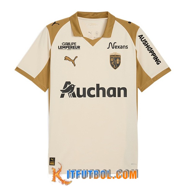 Nueva Camisetas De Futbol RC Lens Tercera 2025/2026