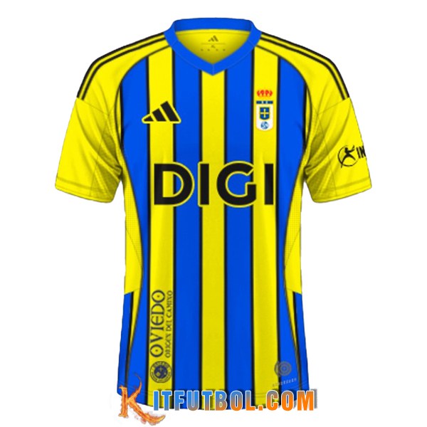 Nueva Camisetas De Futbol Real Oviedo Segunda 2025/2026