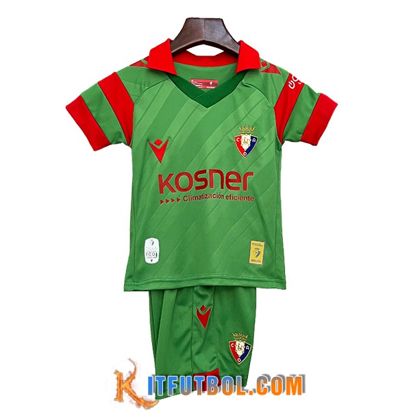 Nueva Camisetas De Futbol Osasuna Ninos Segunda 2025/2026