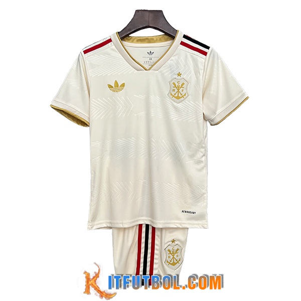 Nueva Camisetas De Futbol Flamengo Ninos Tercera 2025/2026