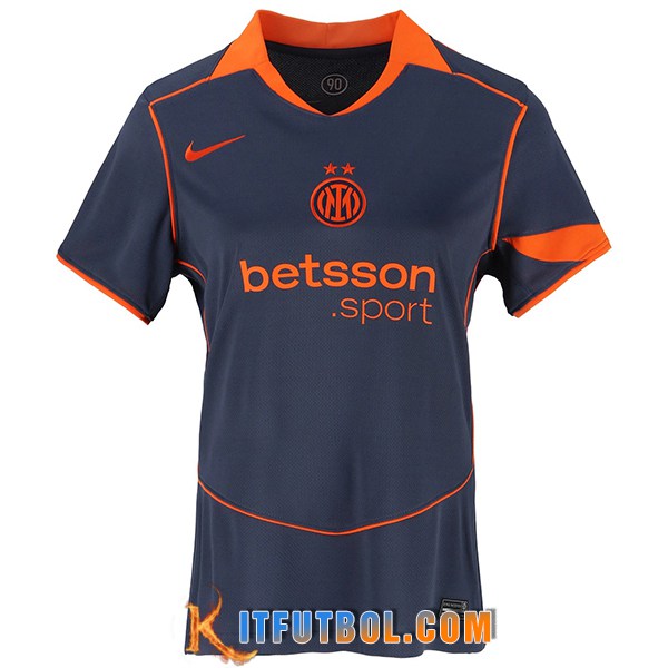 Nueva Camisetas De Futbol Inter Milan Mujer Tercera 2025/2026