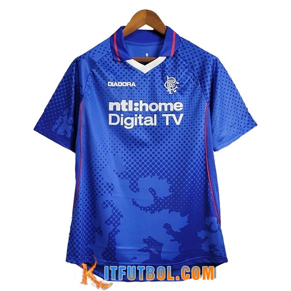 Camisetas De Futbol Rangers FC Retro Primera 2002/2003