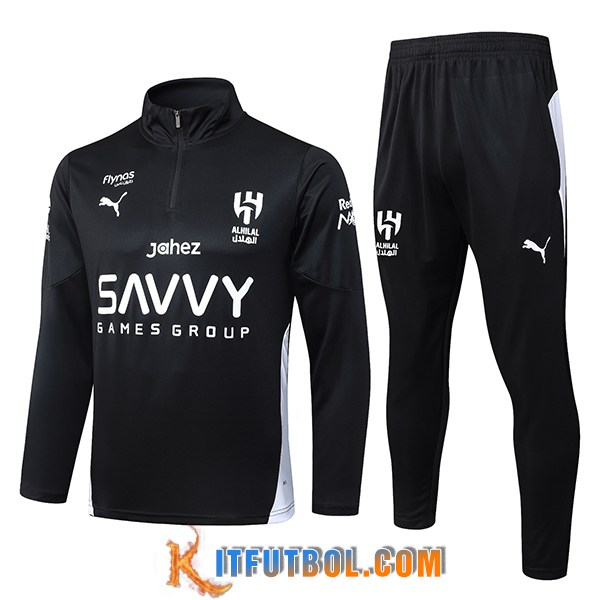 Chandal Equipos De Futbol Al-Hilal Negro/Blanco 2025/2026
