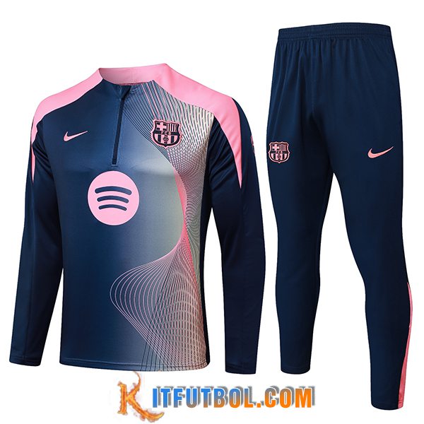 Chandal Equipos De Futbol FC Barcelona Azul/Rosa 2025/2026