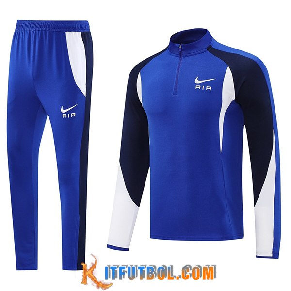 Chandal Equipos De Futbol Nike Azul/Blanco 2025/2026 -02