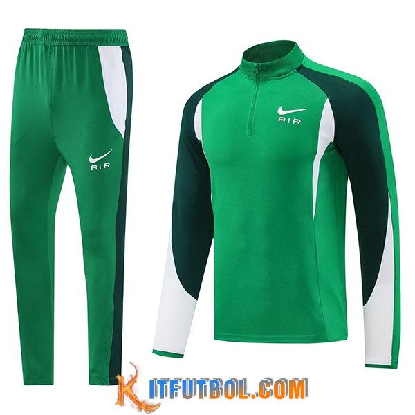 Chandal Equipos De Futbol Nike Verde/Blanco 2025/2026