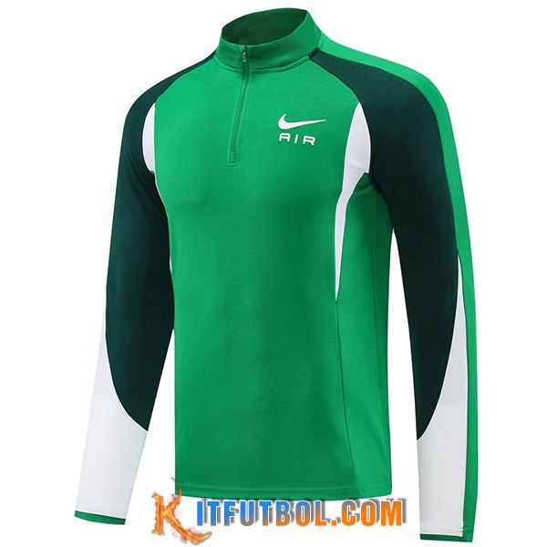 Sudadera De Entrenamiento Nike Verde/Blanco 2025/2026