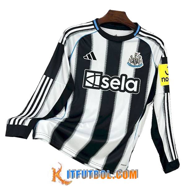 Camisetas De Futbol Newcastle United Primera Manga Largas 2025/2026