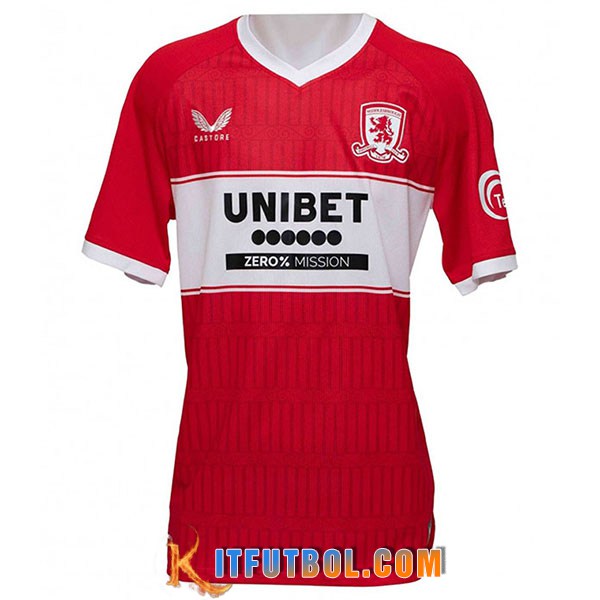 Nueva Camisetas De Futbol Middlesbrough Primera 2025/2026