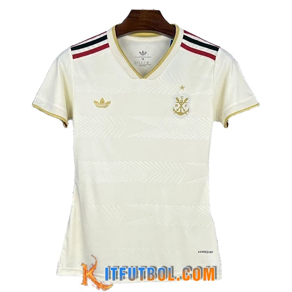 Nueva Camisetas De Futbol Flamengo Mujer Tercera 2025/2026