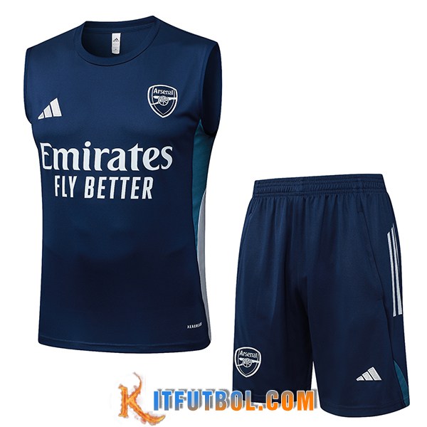 Camiseta Entrenamiento sin mangas Arsenal Azul/Blanco 2025/2026