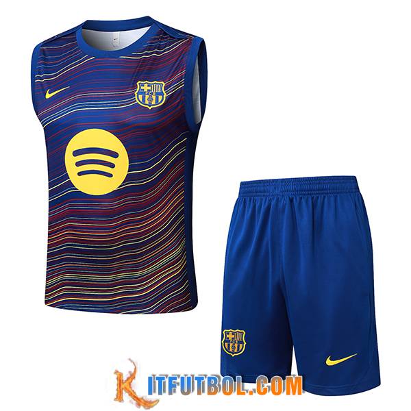 Camiseta Entrenamiento sin mangas FC Barcelona Azul 2025/2026