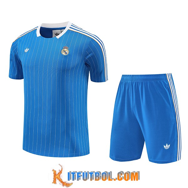 Camiseta Entrenamiento Real Madrid Azul 2025/2026 -02