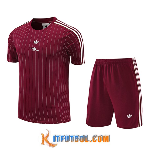 Camiseta Entrenamiento Arsenal Rojo 2025/2026