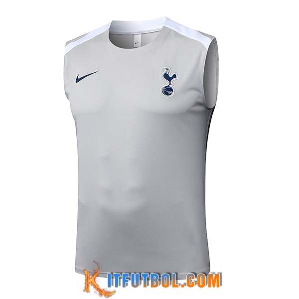 Chalecos De Futbols Tottenham Hotspur Gris/Blanco 2025/2026
