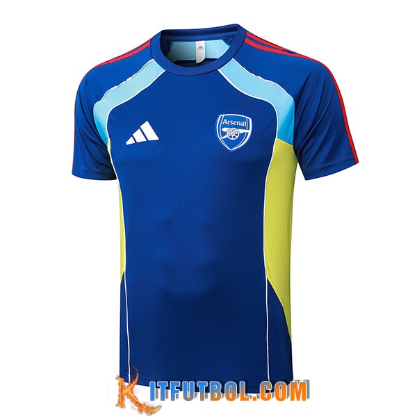 Camiseta Entrenamiento Arsenal Azul/Rojo/Amarillo 2025/2026