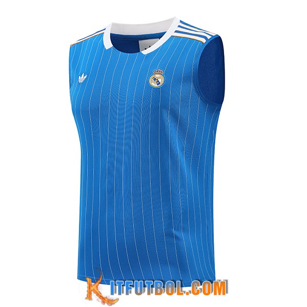 Chalecos De Futbols Real Madrid Azul 2025/2026 -03