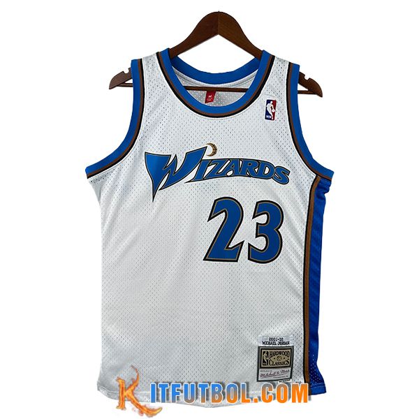 Camisetas NBA Washington Wizards (JORDAN #23) 2025/26 Blanco/Azul