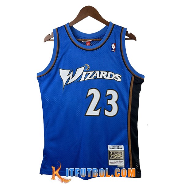 Camisetas NBA Washington Wizards (JORDAN #23) 2025/26 Azul/Blanco/Negro