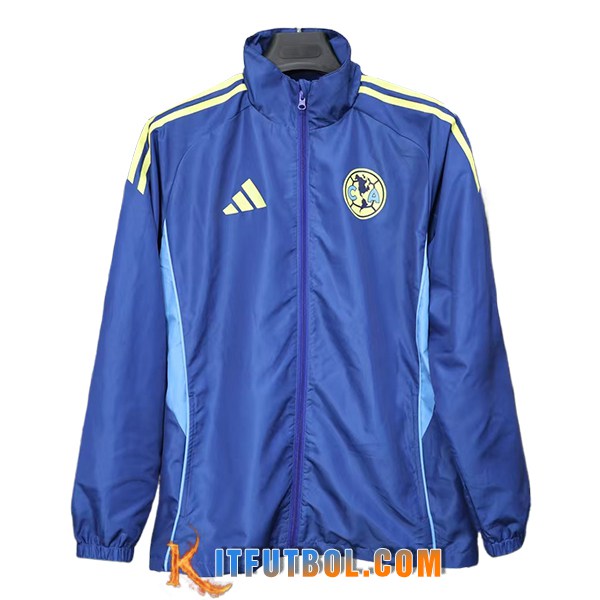 Rompevientos Club America Azul/Amarillo 2025/2026