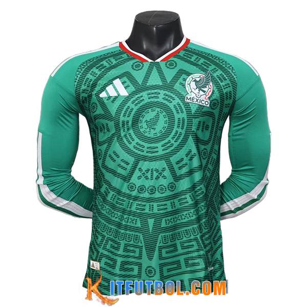 Camiseta Equipo Nacional México Primera Manga Largas 2025/2026