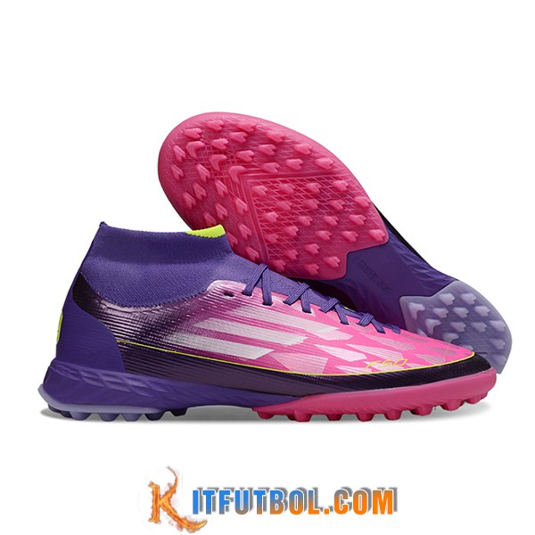 Adidas Botas De Fútbol F50 PRO TF Violeta/Rosa